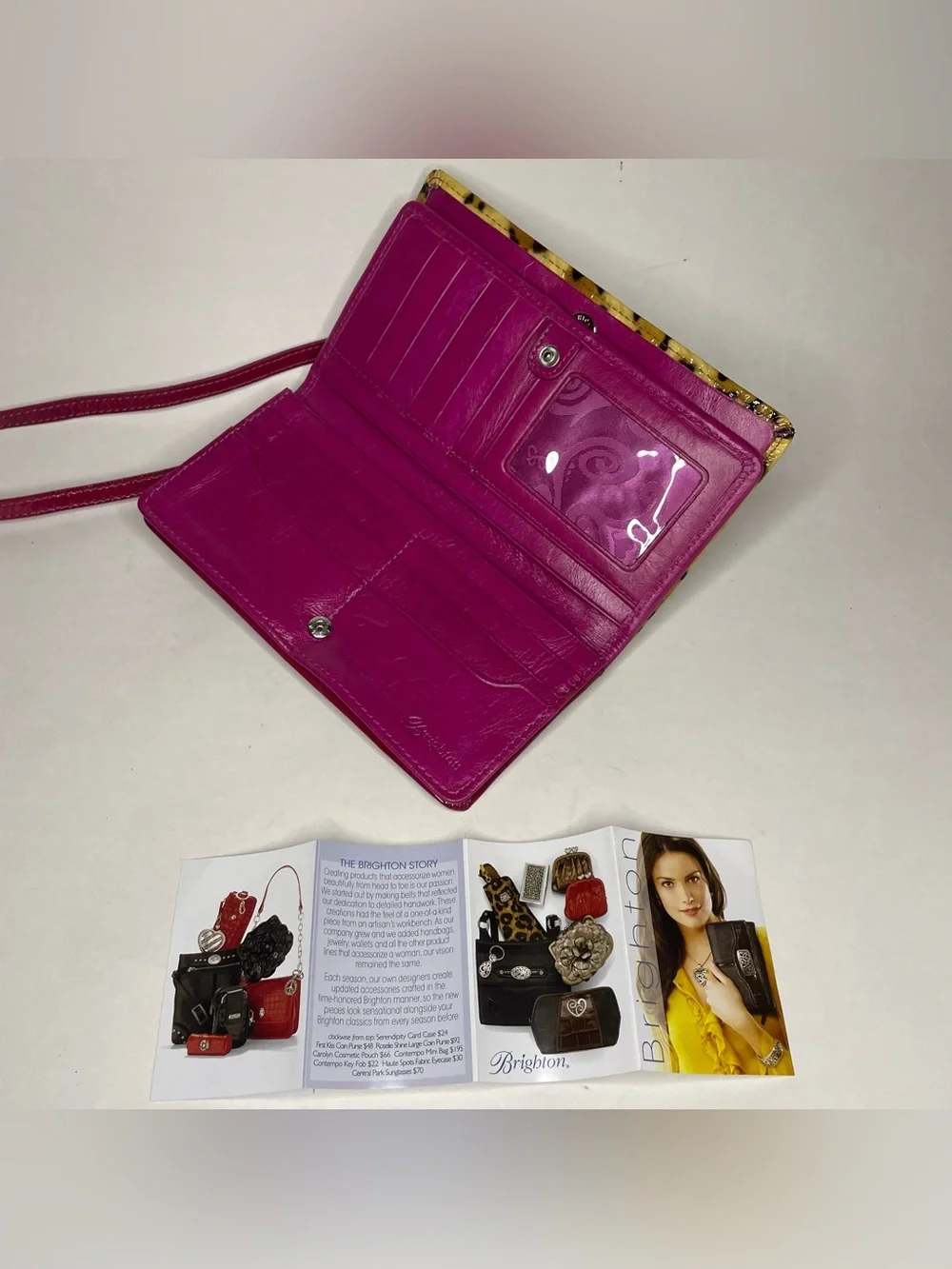 Brighton listing magenta